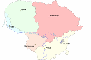 Liet-etno-regionai (c) Wikimedia Commons archyvo nuotr.
