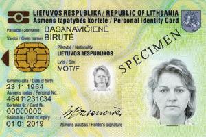 ID_kortele (c) vrm.lt archyvo nuotr.