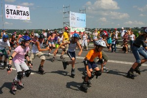 Kaune vyks trečiasis riedučių maratonas