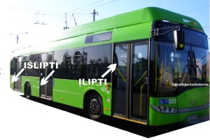 Nuo liepos 1-osios pasikeitė įlipimo į viešajį transportą tvarka Nuo liepos 1-osios pasikeitė įlipimo į viešajį transportą tvarka