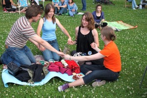 Lietus neišbaidė "Sidabrinių gervių" skrydžio